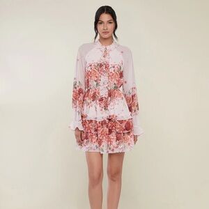 Rachel Parcell  Ruffle Tiered Mini Dress size medium.